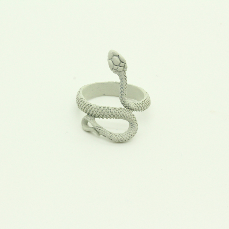 fashion color snake-shaped alloy ring wholesale Nihaojewelry