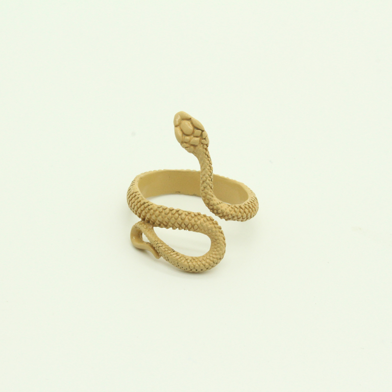 fashion color snake-shaped alloy ring wholesale Nihaojewelry