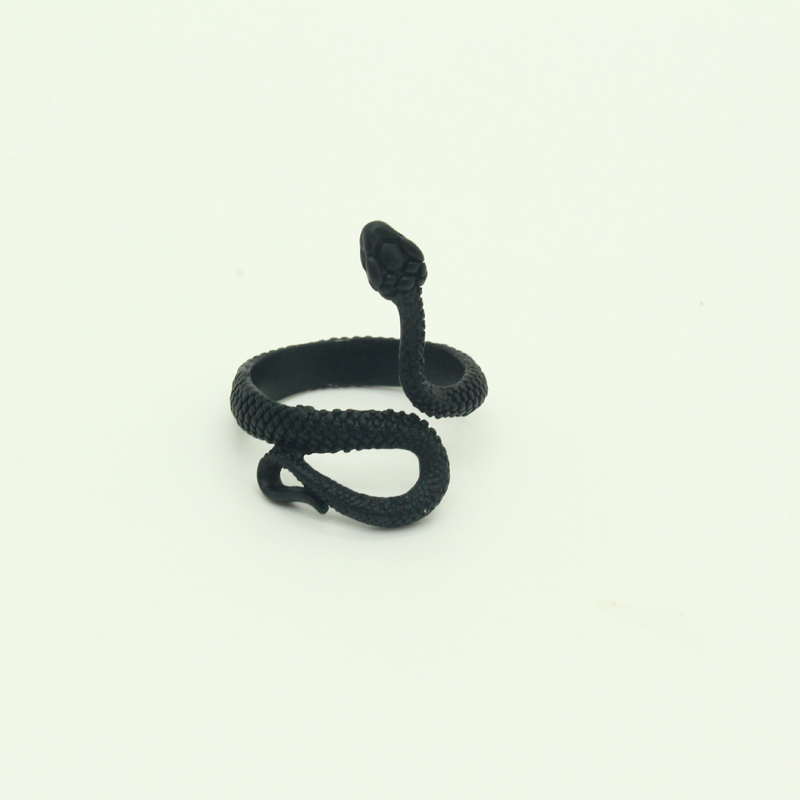 fashion color snake-shaped alloy ring wholesale Nihaojewelry