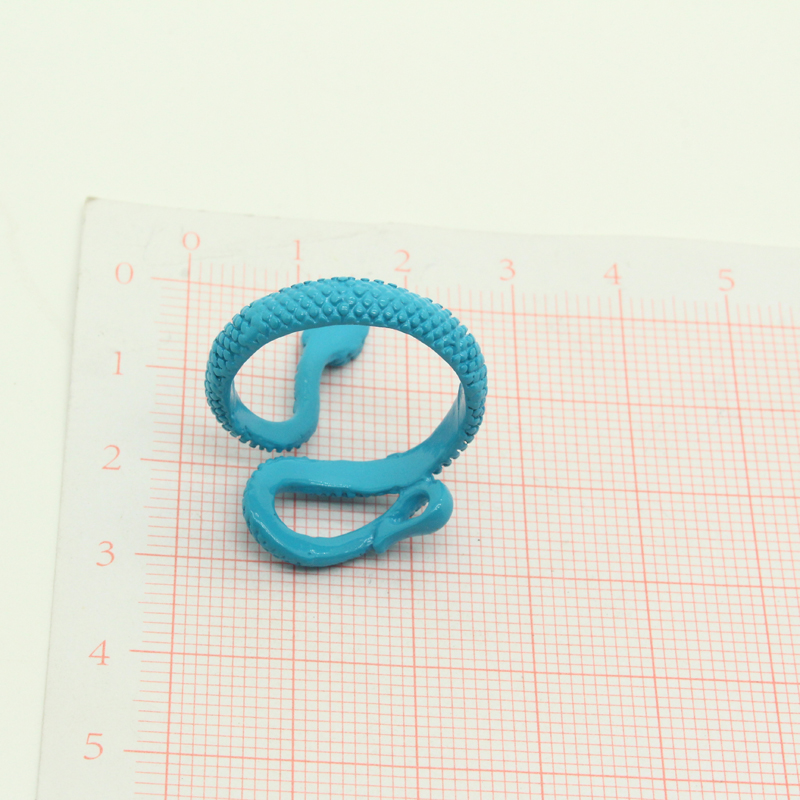 fashion color snake-shaped alloy ring wholesale Nihaojewelry