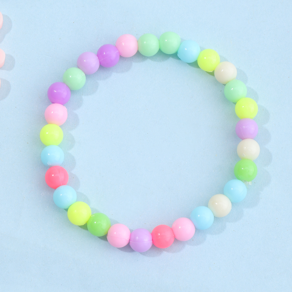 Korean children candy color bracelet set wholesale Nihaojewelry