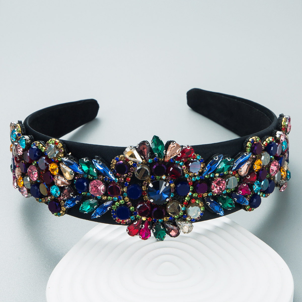 colorful gem crystal diamond decoration headband hairbandpicture2