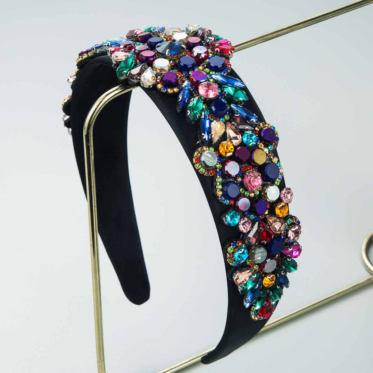 colorful gem crystal diamond decoration headband hairband2