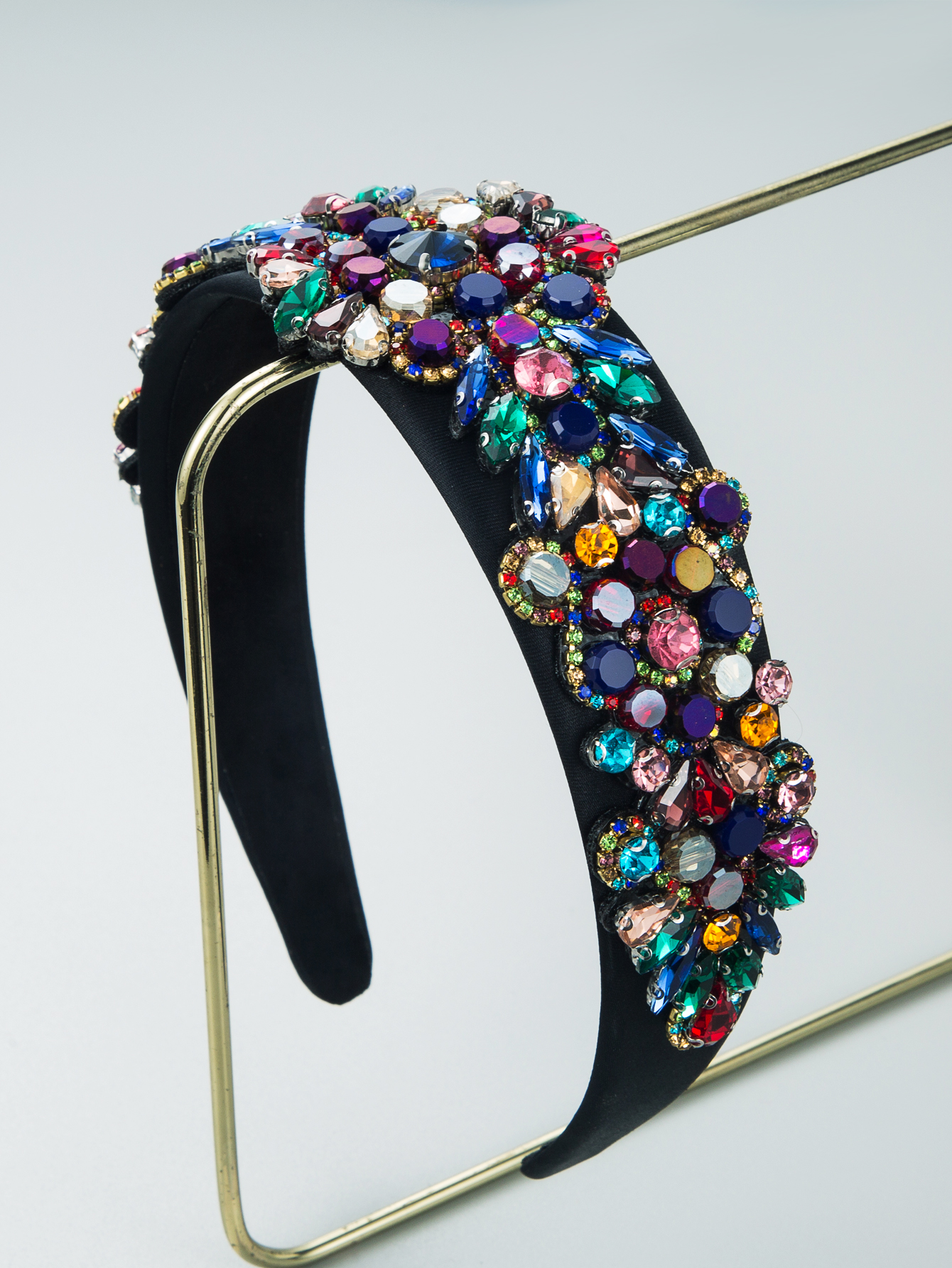 colorful gem crystal diamond decoration headband hairbandpicture6