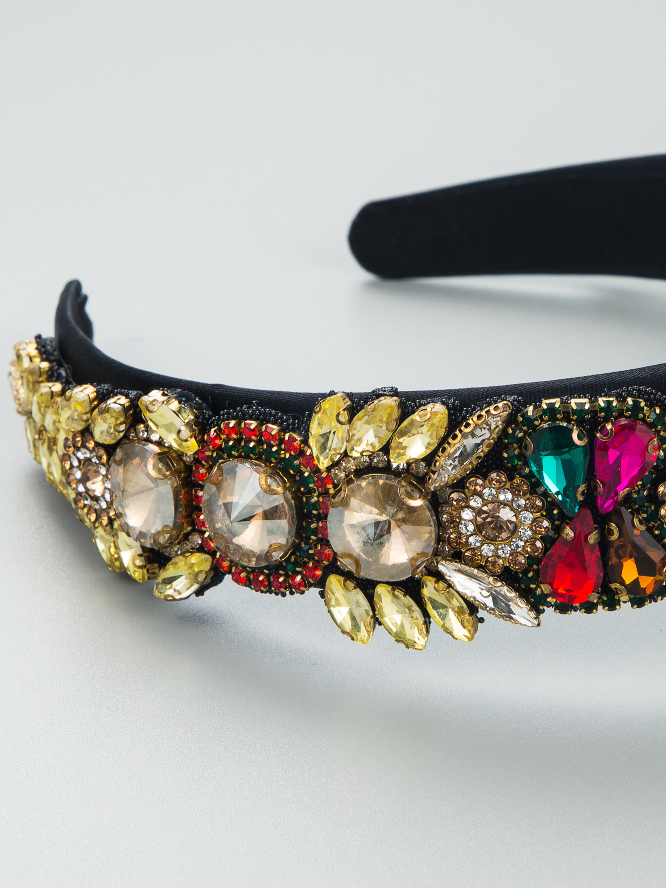 bohemia colorful Baroque Vintage Jeweled Headband hairbandpicture2