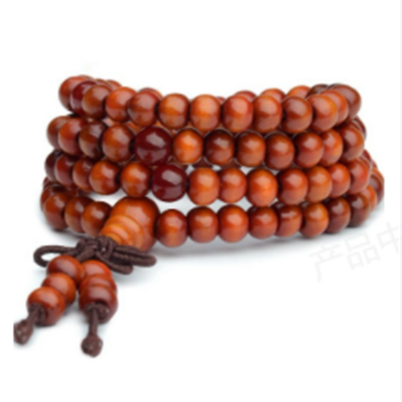 Vintage geometric Knot Sandalwood Buddha Bead Bracelet Wholesale