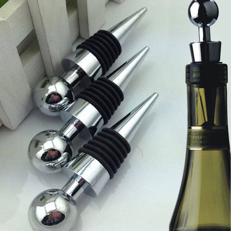 Tapn para botella de vino tinto tapa de sellado para mantenimiento fresco de vino cabeza redonda juego de vino combinado de plstico de seis hilospicture3