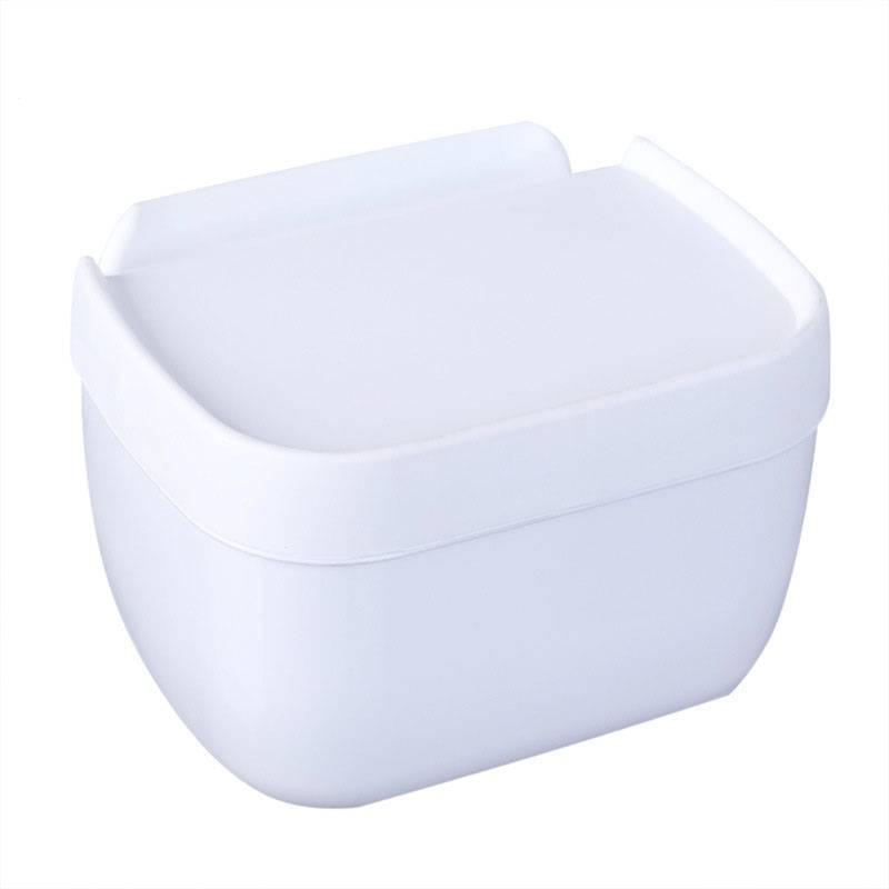 punchfree waterproof box roll paper tube household toilet paper box toilet paper rackpicture6