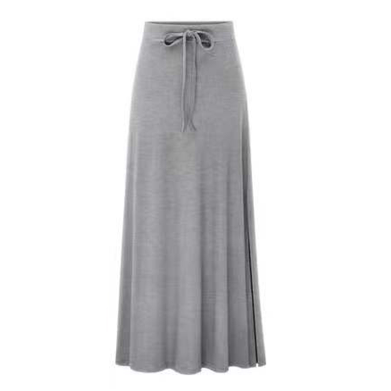 Fashion Banding Elastic Waist Pack Hip Skirt Slit Skirtpicture5