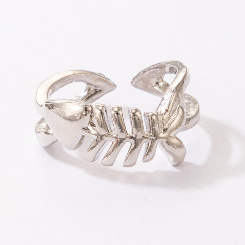 exaggerated retro alloy animal lion alloy ringpicture13