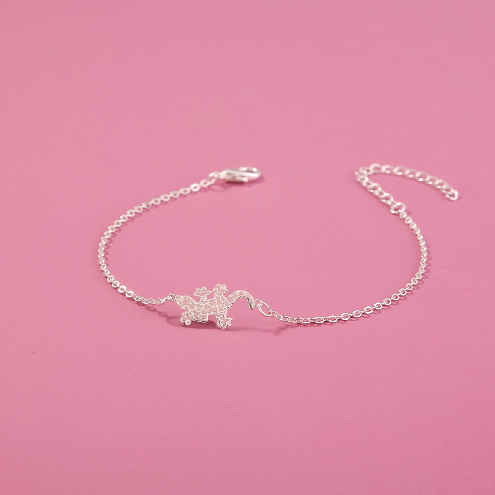 2022 bijoux de mode populaires gecko forme animale bleuvert bijoux bracelet lumineuxpicture6