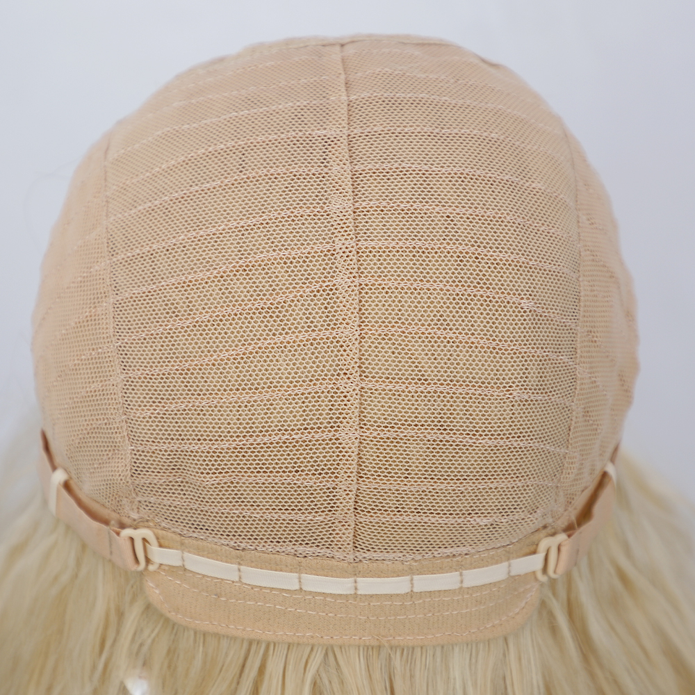 Europische und amerikanische Damenpercken kleine Spitze langes lockiges Haar goldene Wasserkruselung Kopfbedeckungen aus Chemiefaser Perckenpicture8