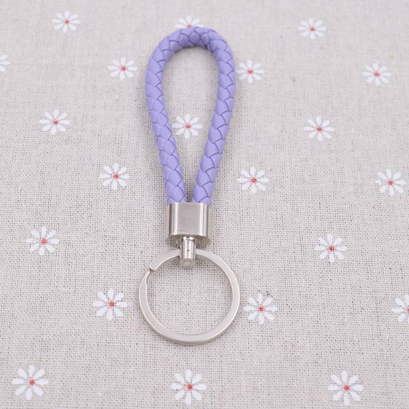 DIY Leather Cord Creative Key Accessory Leather Key Ringpicture5