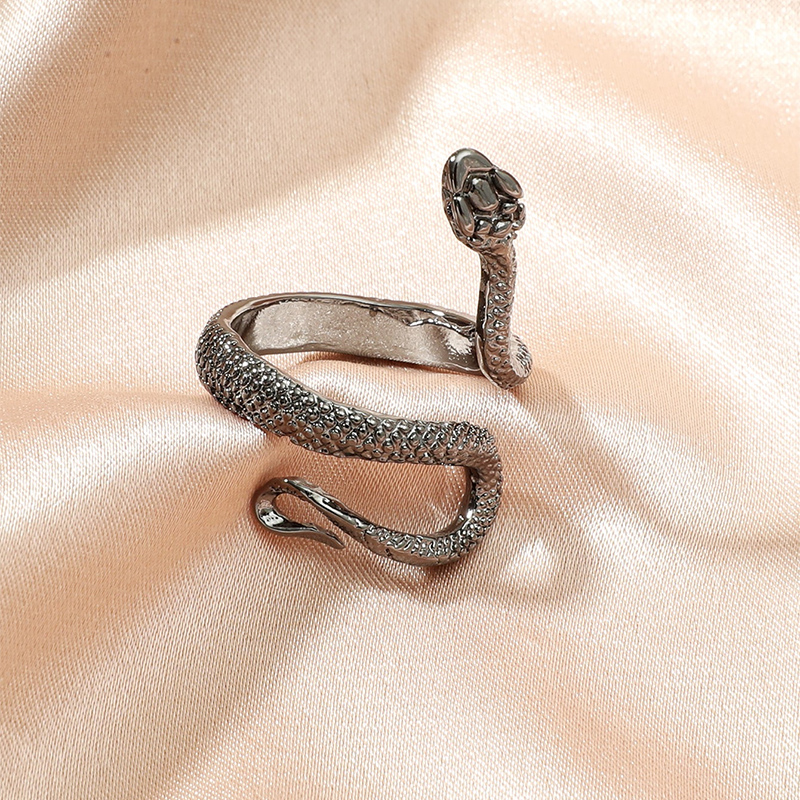 Simple Fashion Jewelry Vintage Open Snake Ring