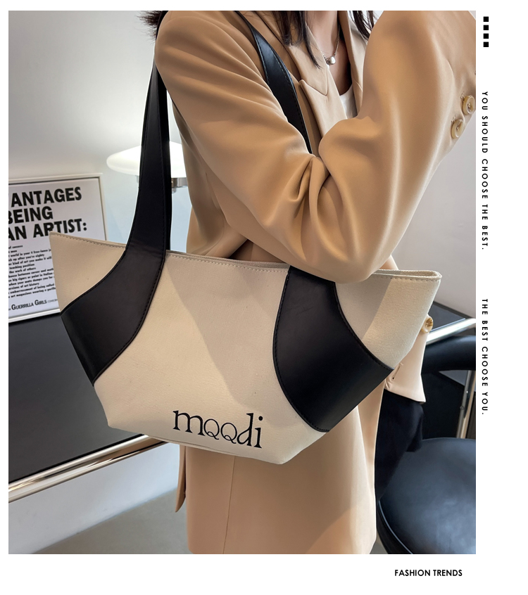 Niche design bag women39s large capacity 2022 new summer shoulder bag personality texture explosion style commuter tote bagpicture1